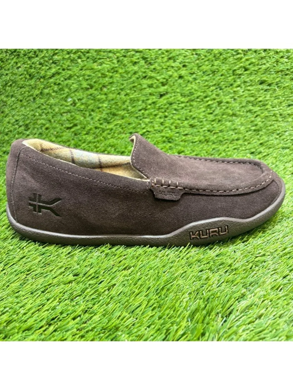 Kuru Loft Mens Size 11 Brown Casual Walking Moccasin Slip-On Slippers Shoes